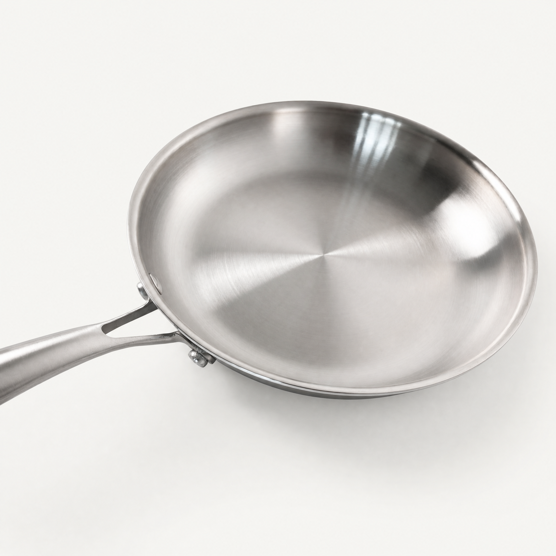 Soma 5-ply stegepande rustfrit stål set fra siden