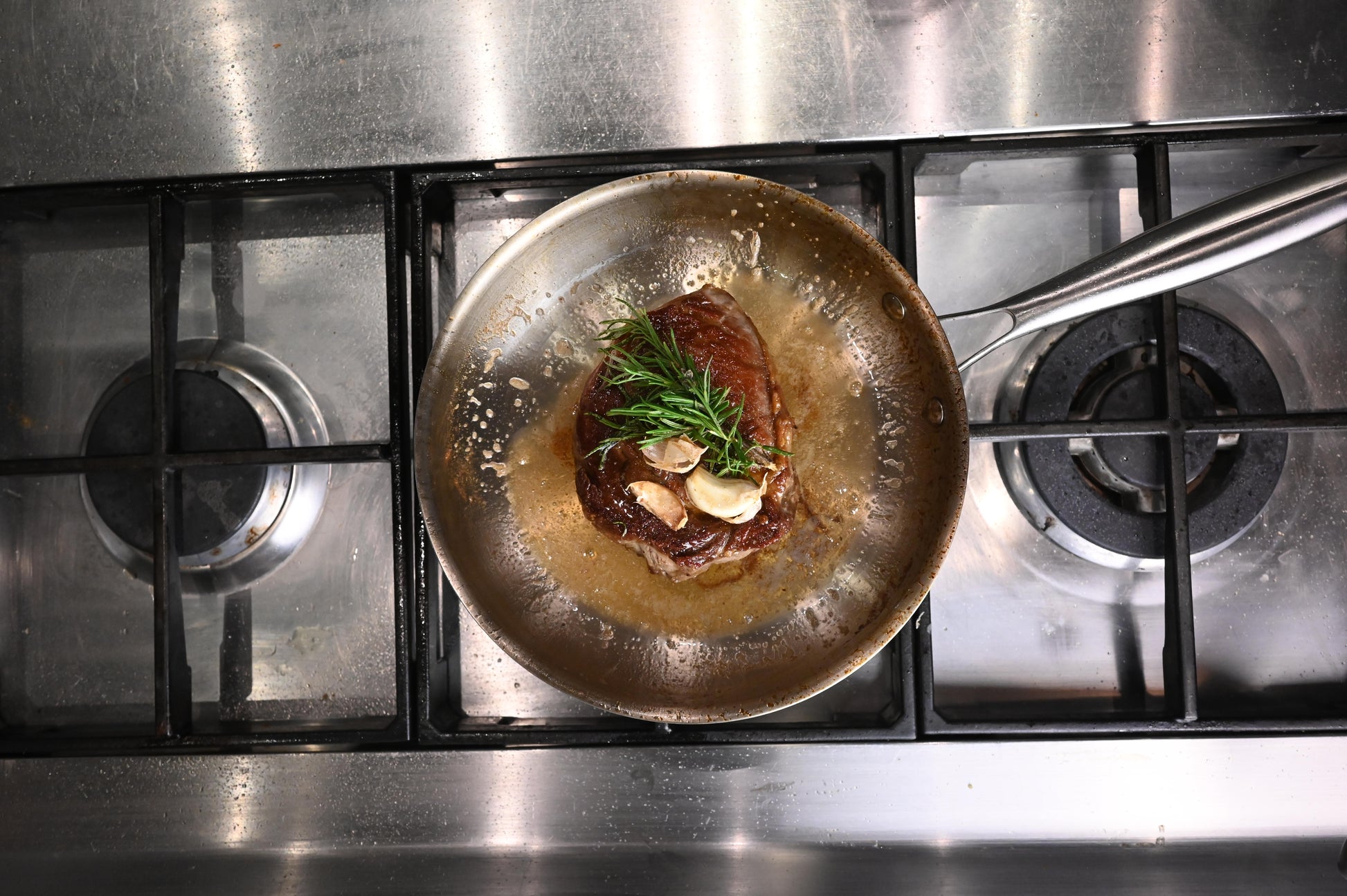 Soma 5-ply stegepande rustfrit stål med steak